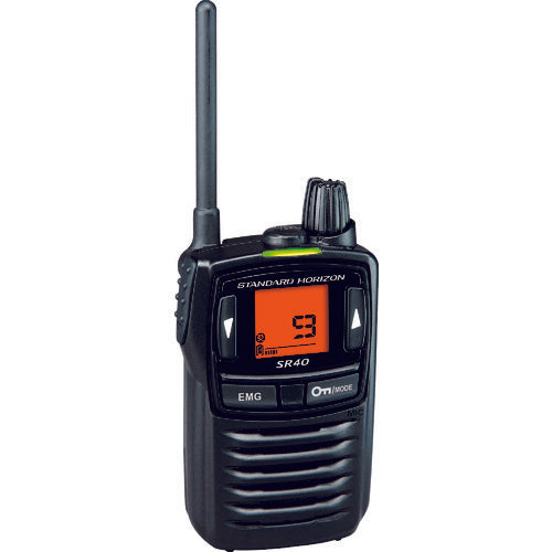 八重洲無線　特定小電力トランシーバー　ブラック　SR40-B　1 台