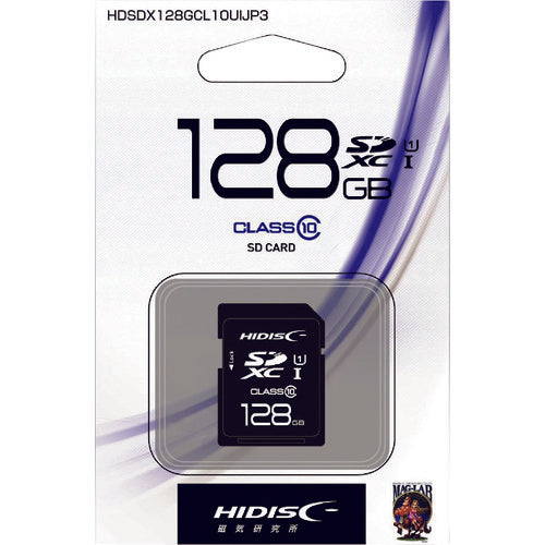 ハイディスク　ＳＤ１２８ＧＢ　HDSDX128GCL10UIJP3　1 個