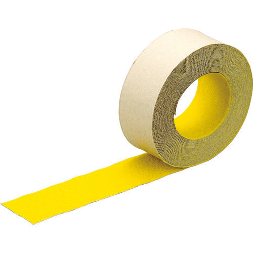 TRUSCO Non-Slip Tape for Outdoor Use 50mm x 5m 10 Rolls Yellow TNS50-10 1 Box
