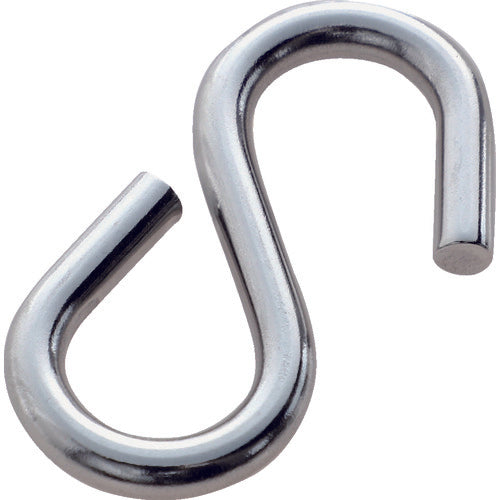 TRUSCO S-hook SAF type stainless steel 5mm TSAF-5 1 piece