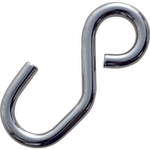 TRUSCO S-hook SAT type Stainless steel 10mm TSAT-10 1 bag