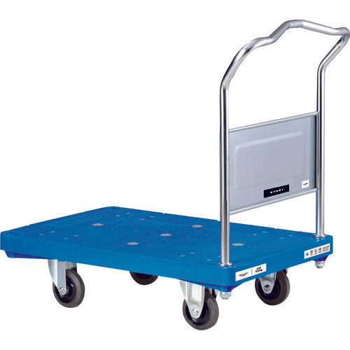 ダンディ　プラスチック台車　ダンディＰシリーズ　タイプＰＡ　固定ハンドル式　サイレントキャスター仕様　Ｗ９０５×Ｄ６０５　UPA-LS-GS　1 台