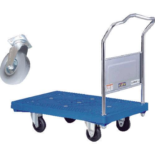 댄디 플라스틱 대차 댄디 P 시리즈 타입 PA 고정 핸들식 악로용 캐스터(노펑크 타이어) 사양 W905×D605 UPA-LS-UP180 1대