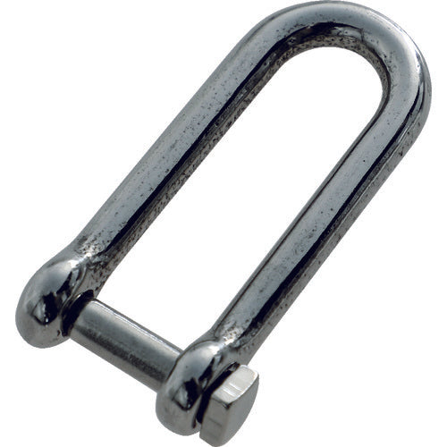 TRUSCO Long Square Head Shackle Stainless Steel D Dimension 4mm (1 piece = 1 bag) TLKS-4 1 piece