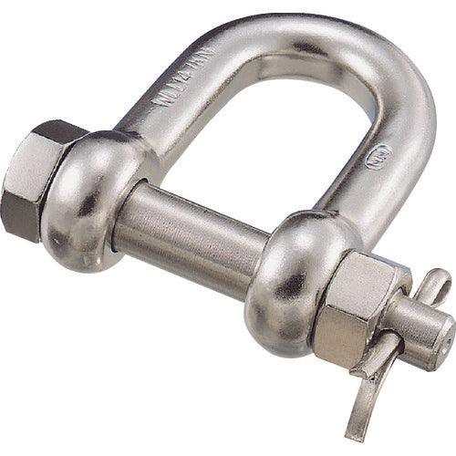 TRUSCO SBM shackle, stainless steel, length 88mm, inner width 44mm, TSBM-22, 1 piece