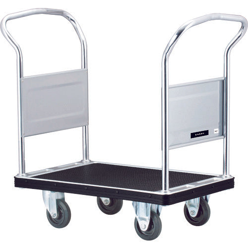 댄디 스틸 대차 댄디 D 시리즈 타입 DH 고정 양 핸들식 사일런트 캐스터 사양 W800×D500 UDH-LD-GS 1대