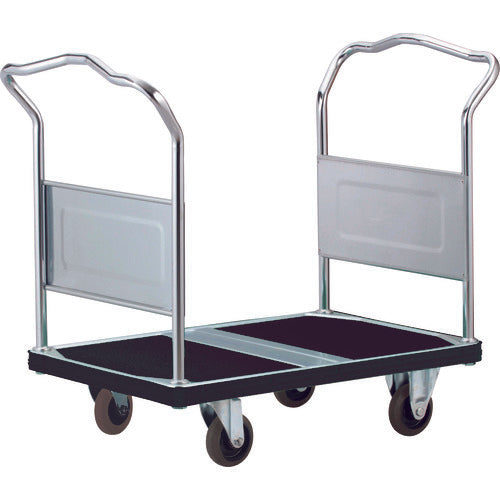Dandy Steel Cart Dandy Series ECO Type DAE Fixed Double Handle Silent Caster Specification W900XD600 UDAE-LD-GS 1 Unit