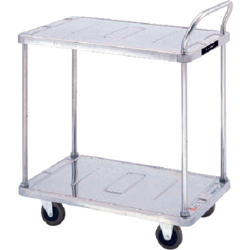 Dandy Stainless Steel Cart Dandy S Series Type SL 2-Tier Table Single Handle Type W710 x D450 SM-BT2 1 Unit
