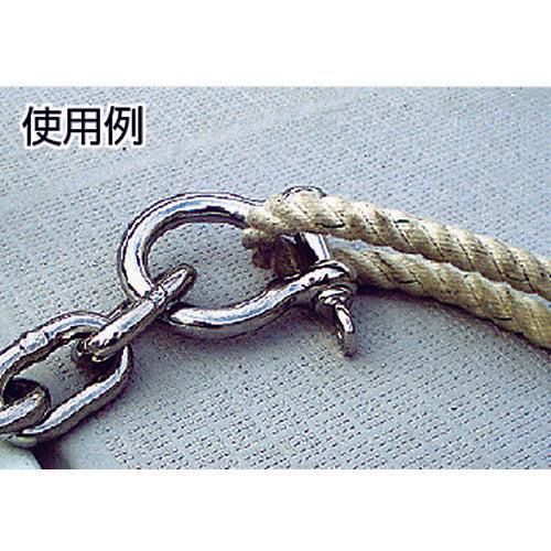 TRUSCO Otafuku Shackle Stainless Steel D Dimension 16mm (1 piece = 1 bag) TOS-16 1 piece