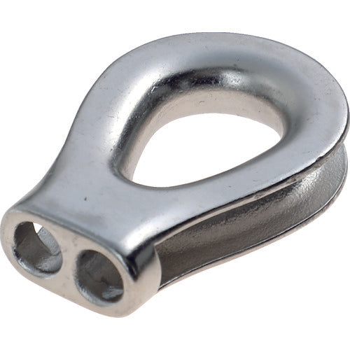 TRUSCO Rope Thimble for rope diameter 6mm TKRS-6 1 piece