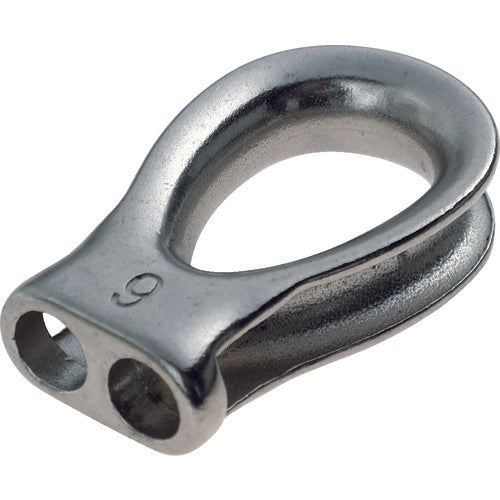 TRUSCO Rope Thimble for rope diameter 9mm TKRS-9 1 piece