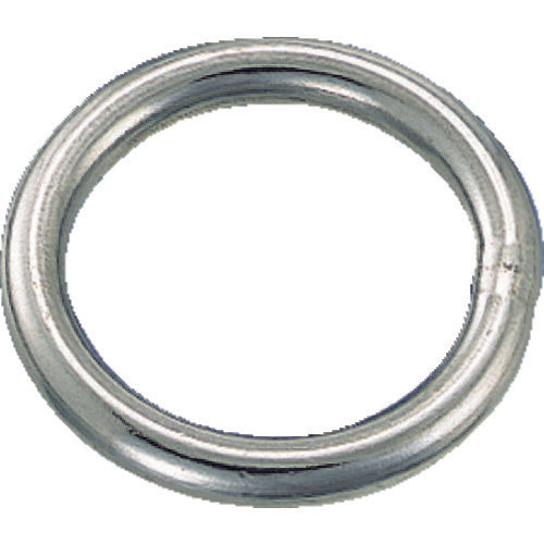TRUSCO Stainless Steel Round Link, Wire Diameter 5mm, Inner Diameter 70mm, TMR-5-70, 1 bag