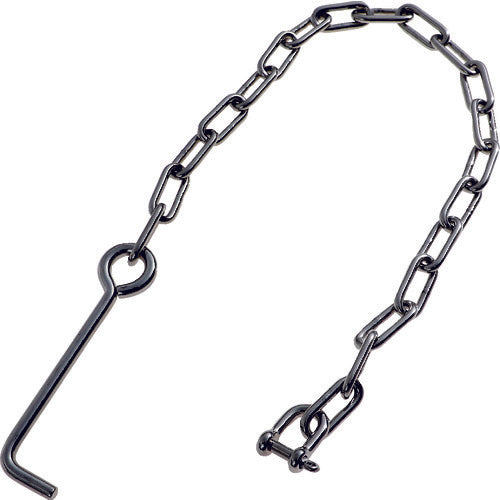 TRUSCO Stainless Steel Anchor Chain 4mm Chain Length 500mm TGCH-4 1 pc