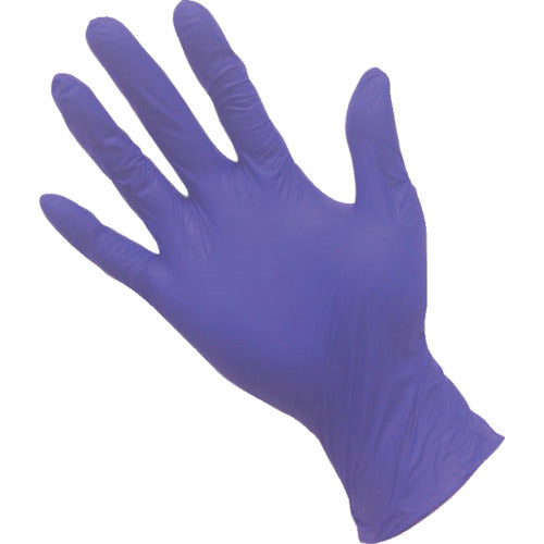 Proplus Nitrile Smooth PF (200 sheets) Aqua Blue L NBR0356PF-BB L 1 box