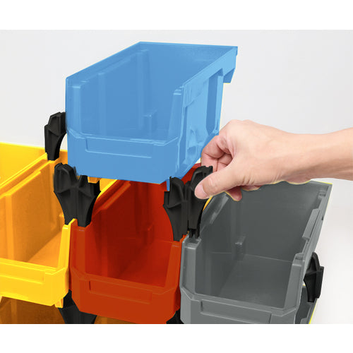 TRUSCCO 스태킹 컨테이너 2.7L 투명 TSC230TM 1개