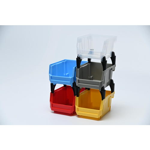 TRUSCCO 스태킹 컨테이너 2.7L 투명 TSC230TM 1개