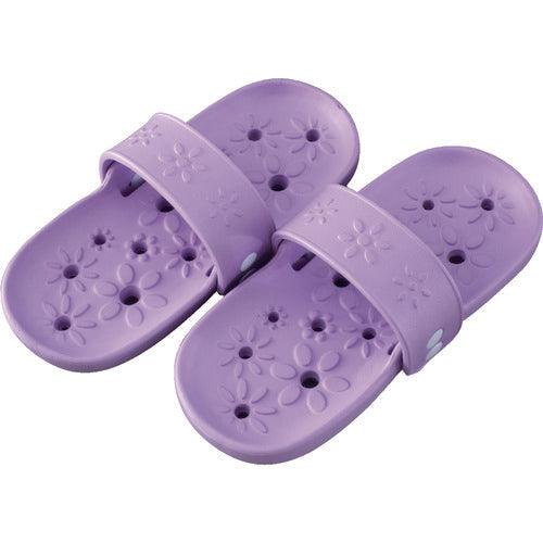 Mitsugiron Double Sandals Fleur Pale Lavender BT-28-PL BT-28-PL 1 pair