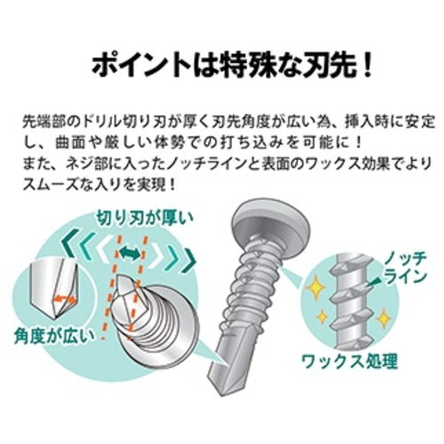 Ｊｏｉｎｅｒ　Ｆ　匠力　ＨＡＩＲＩ　ＳＵＳ４１０　ナベ　４．０×１３ｍｍ　１００本×７袋　HSP413　1 箱