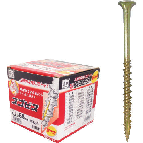 Ｊｏｉｎｅｒ　Ｆ　匠力　スゴビス　ＳＵＧ４２　４．２×４２ｍｍ　１３００本　SUG42　1 箱