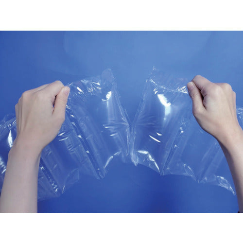 オクトパック　ＡＩＲ５用エアー緩衝材フィルム２００ｘ１１０（５００ｍ／２５μ）バイオ無地　OCT200110525　1 巻