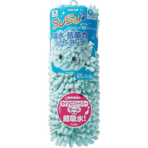 콘도르 목욕 매트 스우스우 항균 스트롱 W 36×50 페미닌 블루 189984 1장