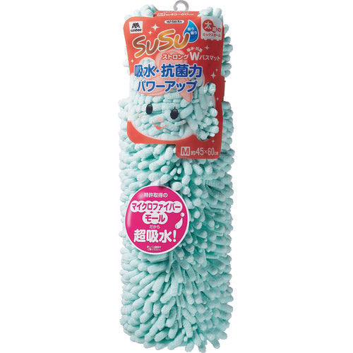 콘도르 목욕 매트 스우스우 항균 스트롱 W 45×60 페미닌 블루 190973 1장