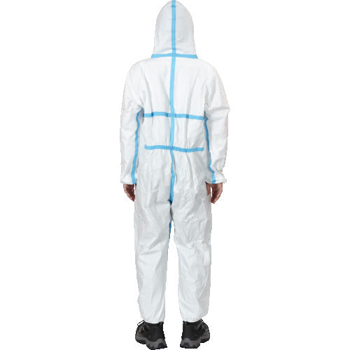 TRUSCO [Sold out and discontinued] Disposable non-woven protective clothing for sanitary work, size L, MPW-L, 1 unit