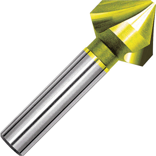 Watermills 3-blade countersink 90° 10.4 x L50 HSSco+TiN WMC5TN104S6L50 1 piece