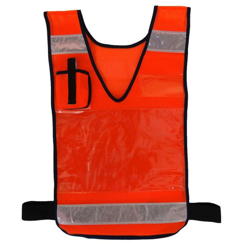 ミズケイ　差込ベスト「差込式でええよん」（オレンジ）　5941001　1 枚