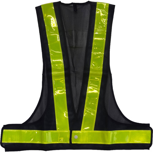 ミズケイ　安全ベスト（紺地・黄）　5917505　1 枚