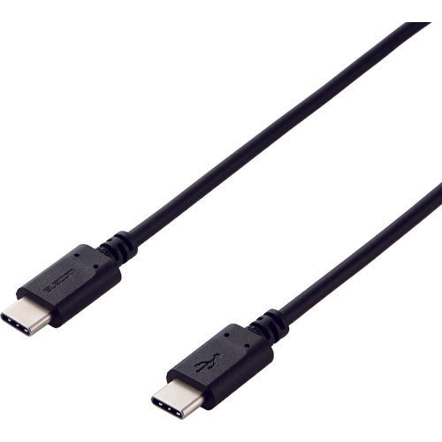 エレコム　スマホ・タブレット用ＵＳＢケーブル　ＵＳＢ（Ｃ−Ｃ）　Ｐｏｗｅｒ　Ｄｅｌｉｖｅｒｙ対応　１．０ｍ　ブラック　MPA-CC10PNBK　1 本
