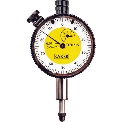 ＢＡＫＥＲ　４０型ダイヤルゲージ　タイプＫ４０　０．０１ｍｍ目量　BGK40　1 個