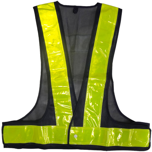ミズケイ　安全ベスト／７０ｍｍタイプ（紺地・黄）　5917605　1 枚