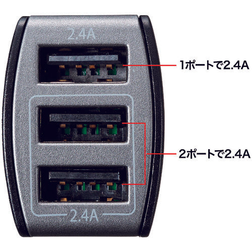 ＳＡＮＷＡ　カーチャージャー　CAR-CHR79U　1 個