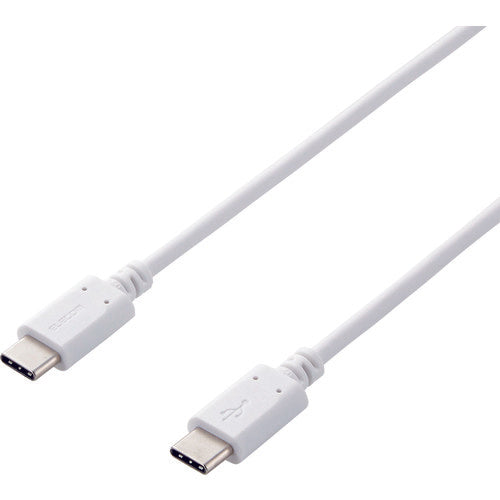 エレコム　スマホ・タブレット用ＵＳＢケーブル　ＵＳＢ（Ｃ−Ｃ）　Ｐｏｗｅｒ　Ｄｅｌｉｖｅｒｙ対応　１．０ｍ　ホワイト　MPA-CC10PNWH　1 本