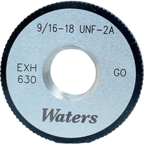 ＷＡＴＥＲＳ　ユニファイねじ用リングゲージ（ＵＮＣ）　WR1/4-20UNC2A　1 式
