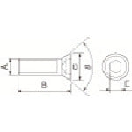 Kyocera Parts Screw GS-50 1 piece