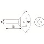 Kyocera Parts Screw SP3X6 1 piece