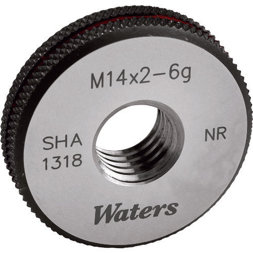 ＷＡＴＥＲＳ　メートルねじ用リングゲージ（ＩＳＯ＝新ＪＩＳ）　WGRNR-M18X2.5　1 式