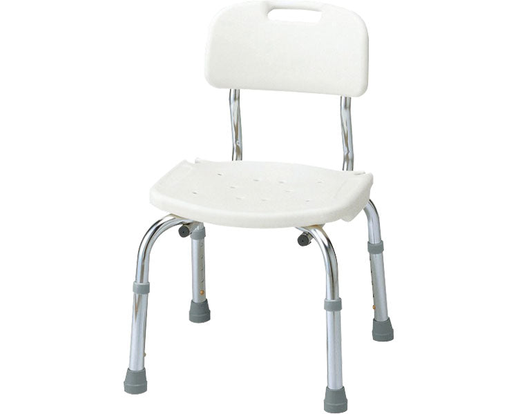 Anju Shower Bench C with Backrest / 535-430 White 1 Unit