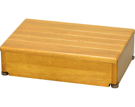 安寿　木製玄関台　1段タイプ　45W-30-1段 / 535-546　ライトブラウン　1 台