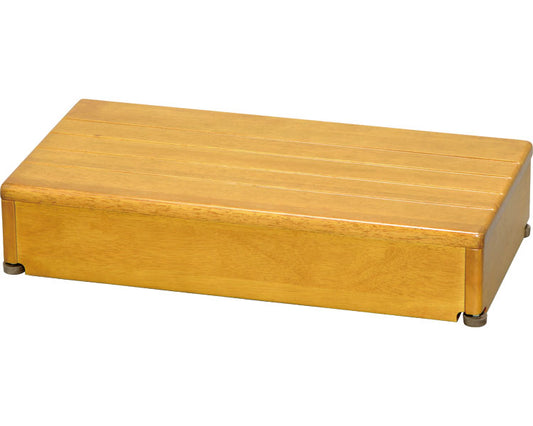 安寿　木製玄関台　1段タイプ　60W-30-1段 / 535-566　ライトブラウン　1 台