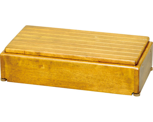 安寿　木製玄関台　高さ調整タイプ　S60W-30-1段 / 535-576　ライトブラウン　1 台