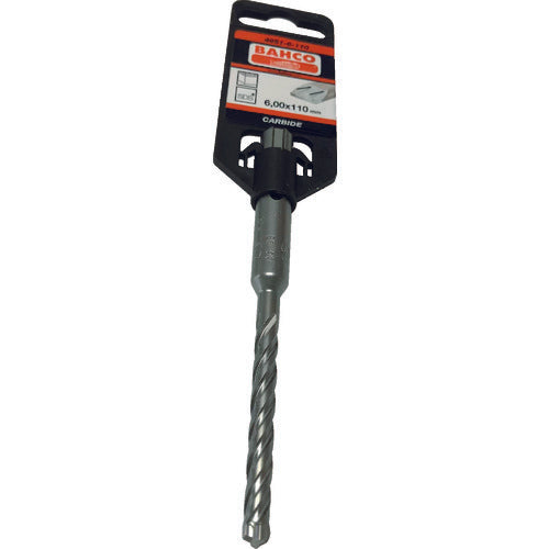버코 콘크리트 드릴 SDS 플러스 4 CUTTERS 전체 길이 110mm 블레이드 직경 6mm 4651-6-110 1 개