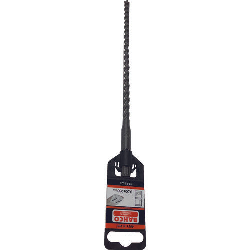 Bahco Concrete Drill SDS Plus 4 CUTTERS Total length 260mm Blade diameter 8mm 4651-8-260 1 piece