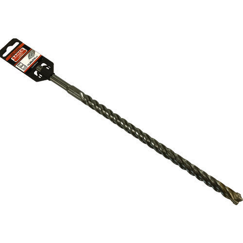 Bahco Concrete Drill SDS Plus 4 CUTTERS Total length 310mm Blade diameter 14mm 4651-14-310 1 piece