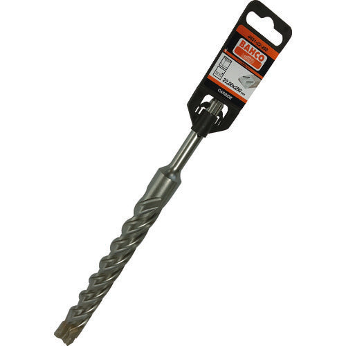 バーコ　コンクリートドリル　ＳＤＳプラス　４　ＣＵＴＴＥＲＳ　全長２５０ｍｍ　刃径２２ｍｍ　4651-22-250　1 本
