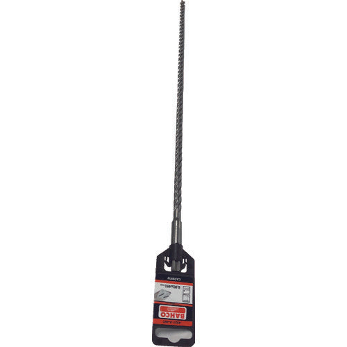 Bahco Concrete Drill SDS Plus 4 CUTTERS Total length 460mm Blade diameter 8mm 4651-8-460 1 piece
