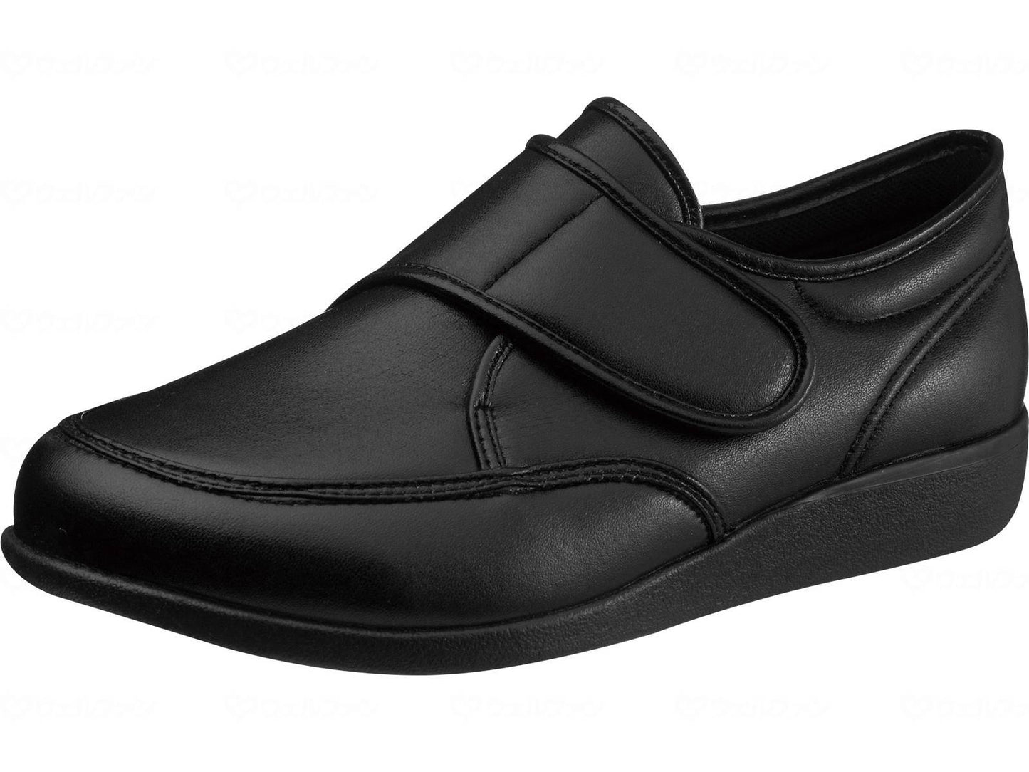 アサヒシューズ快歩主義M021 ﾌﾞﾗｯｸｽﾑｰｽ 左26.5