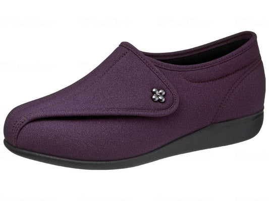 Asahi Shoes Kaiho Shugi L011-5E Purple Lame 24.0